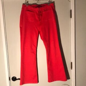Stylish Red Women's Pants